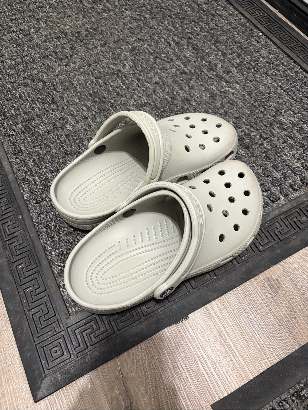 Grey Crocs